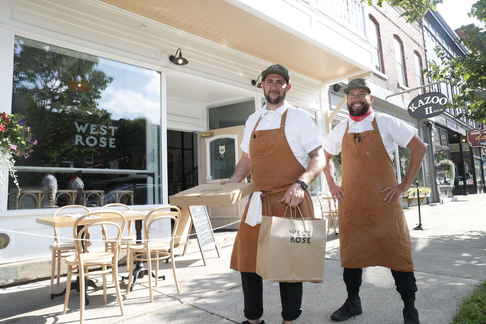 West Rose restaurant Petrilli and Rowell